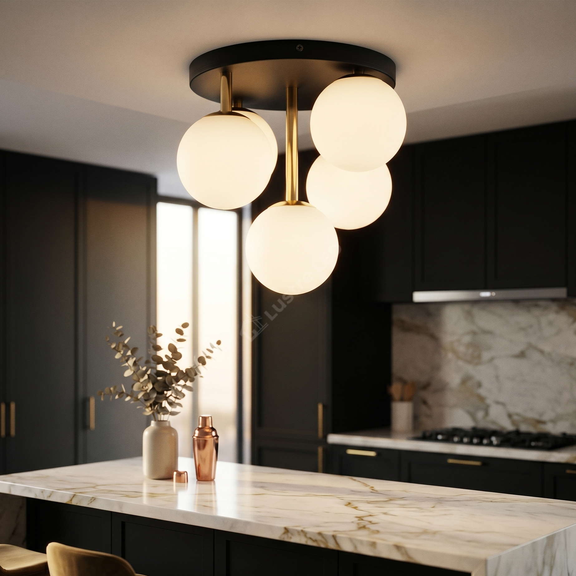 Lustra Abajur Aplicata Luxury ALI Golden