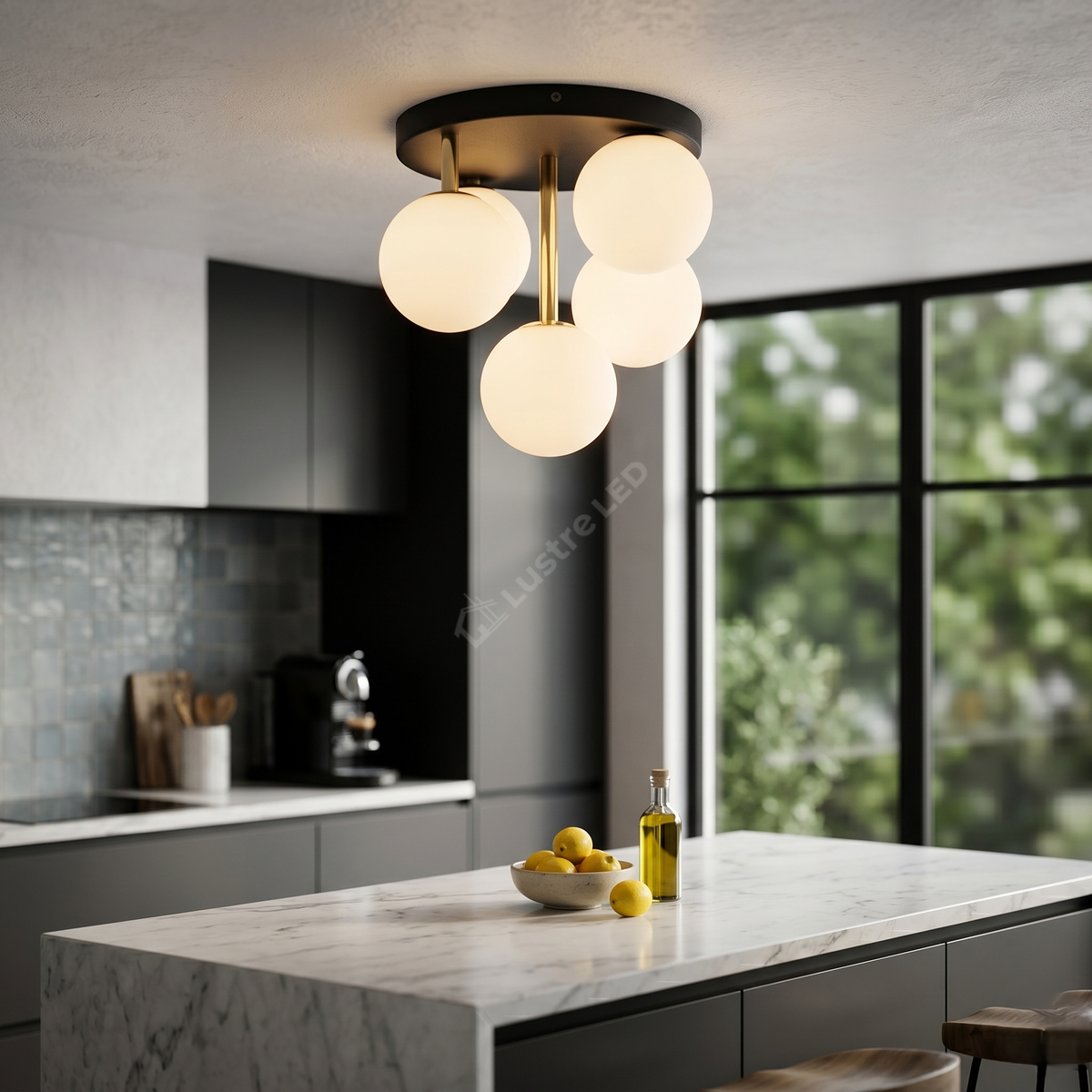 Lustra Abajur Aplicata Luxury ALI Golden