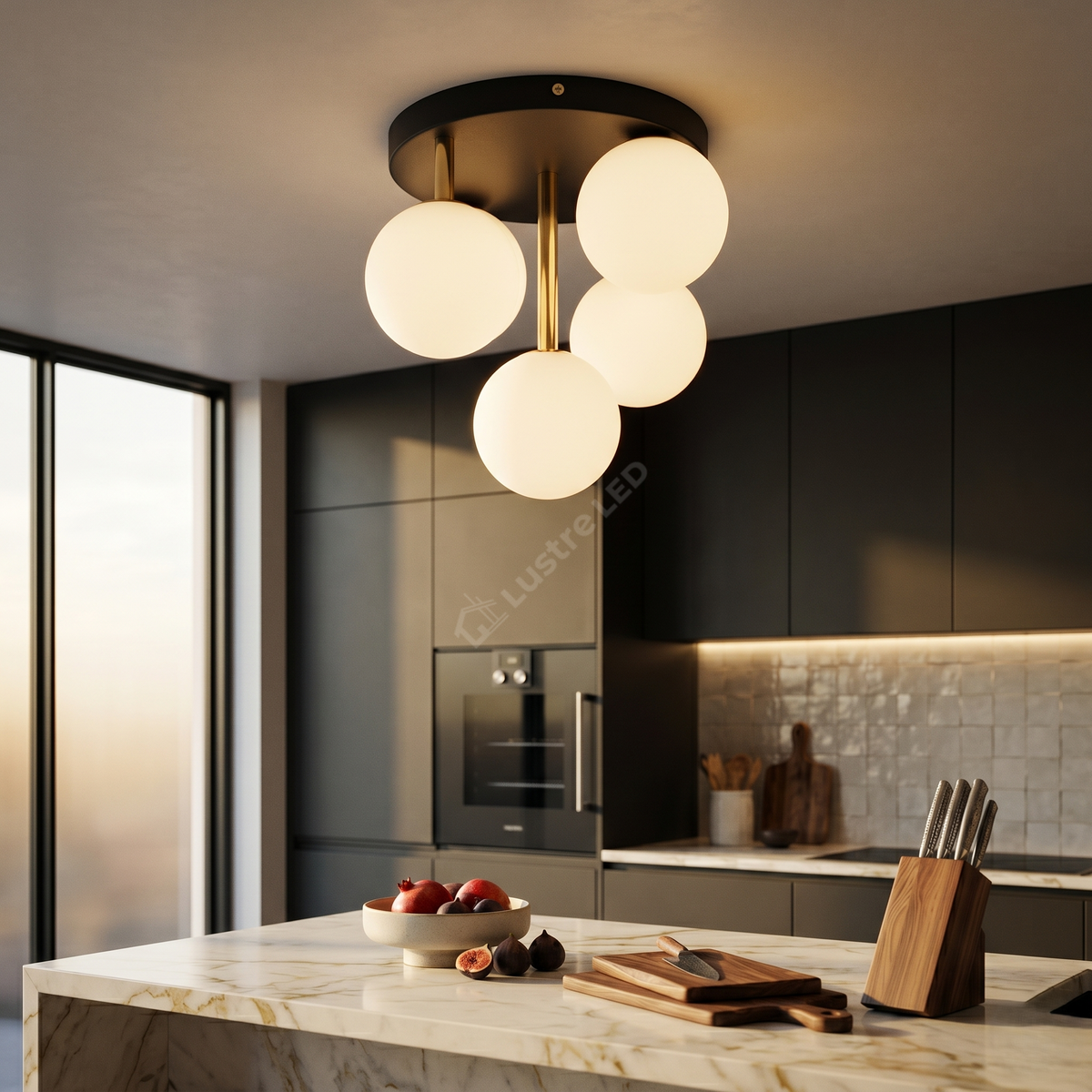 Lustra Abajur Aplicata Luxury ALI Golden