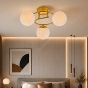 Lustra Abajur Dalin Gold 3xE27