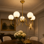 Lustra Abajur LOMA GOLD 5XE27