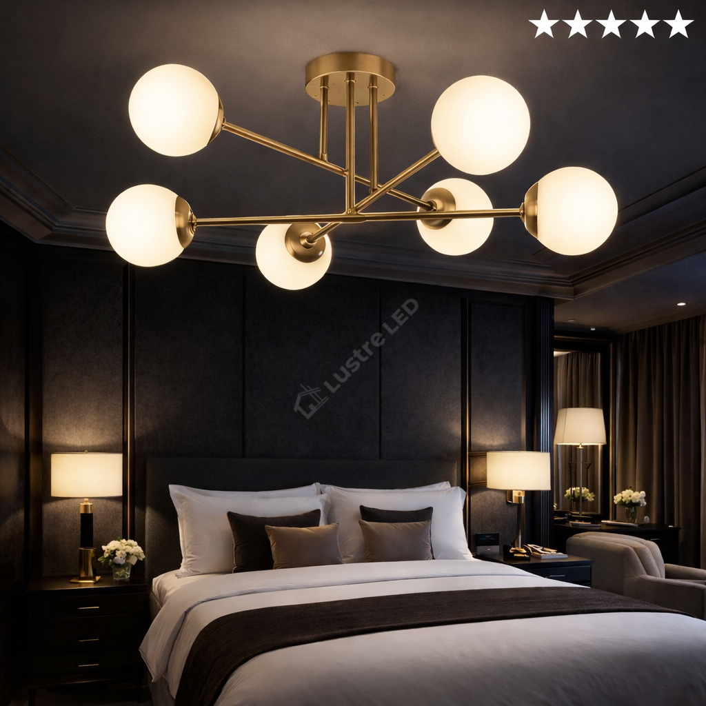 Lustra Abajur MAT 6 Golden Stairs 5045/6
