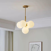 Lustra Abajur Mat Gold Dx2410-5 Chandeliers