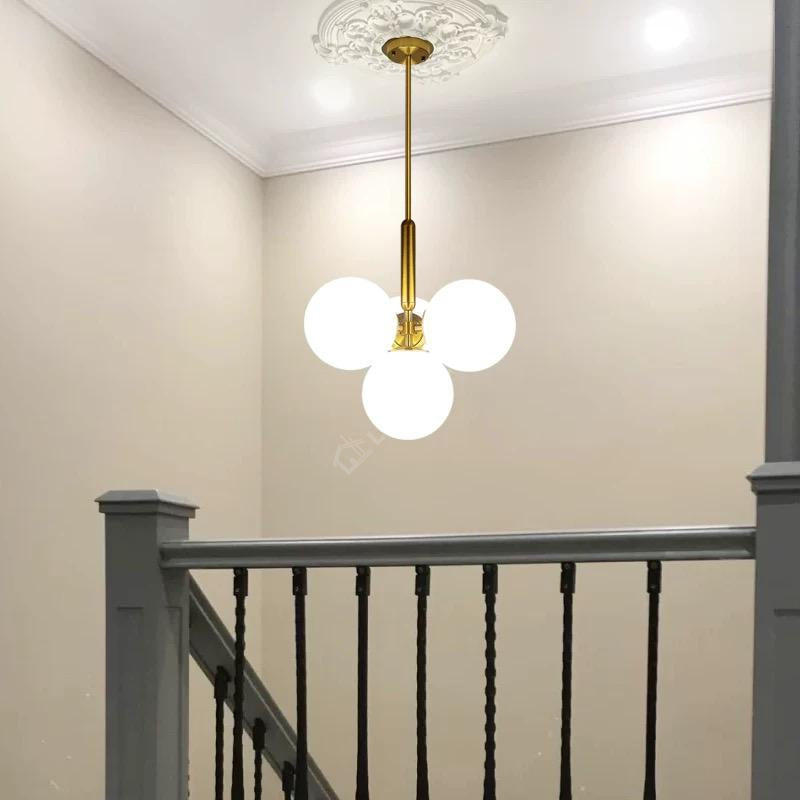 Lustra Abajur Mat Gold Dx2410-5 Chandeliers