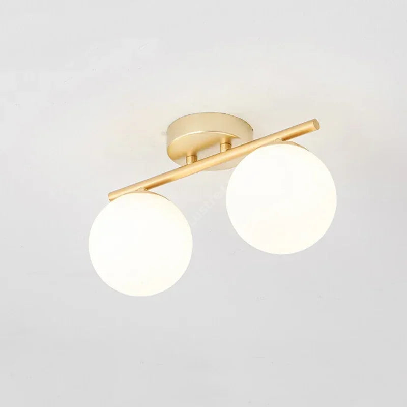 Lustra Abajur MAT Nordic GOLD 2xE27 DN117-2/GD AURIE / ABAJUR Chandeliers