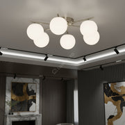Lustra Abajur VILO 6xE27 Chrome