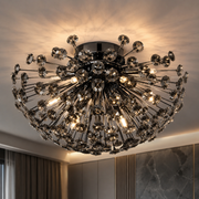Lustra Aplicata Crystal Dandelion Black
