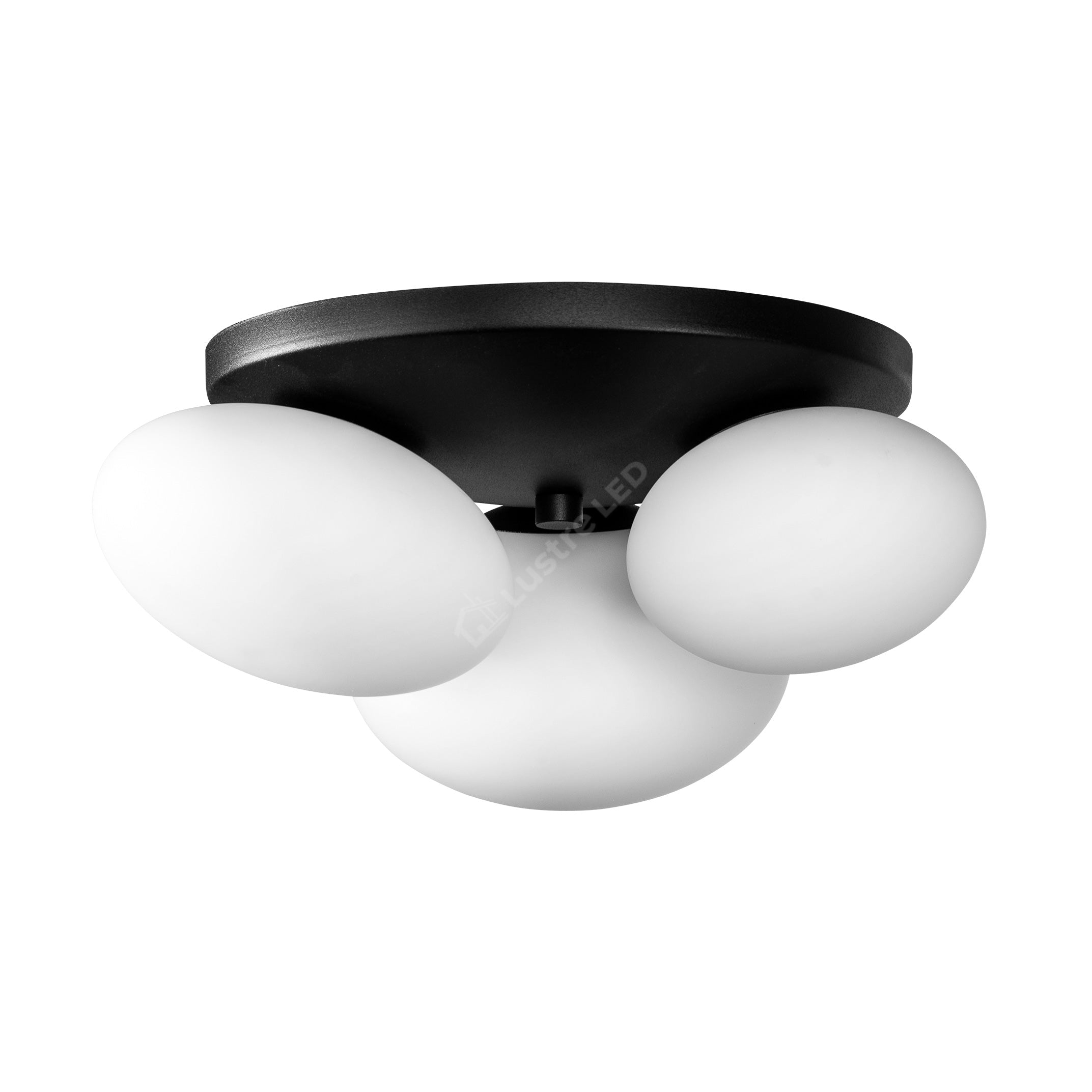 Lustra Aplicata OMI Black cu Abajur 3xG9 37CM