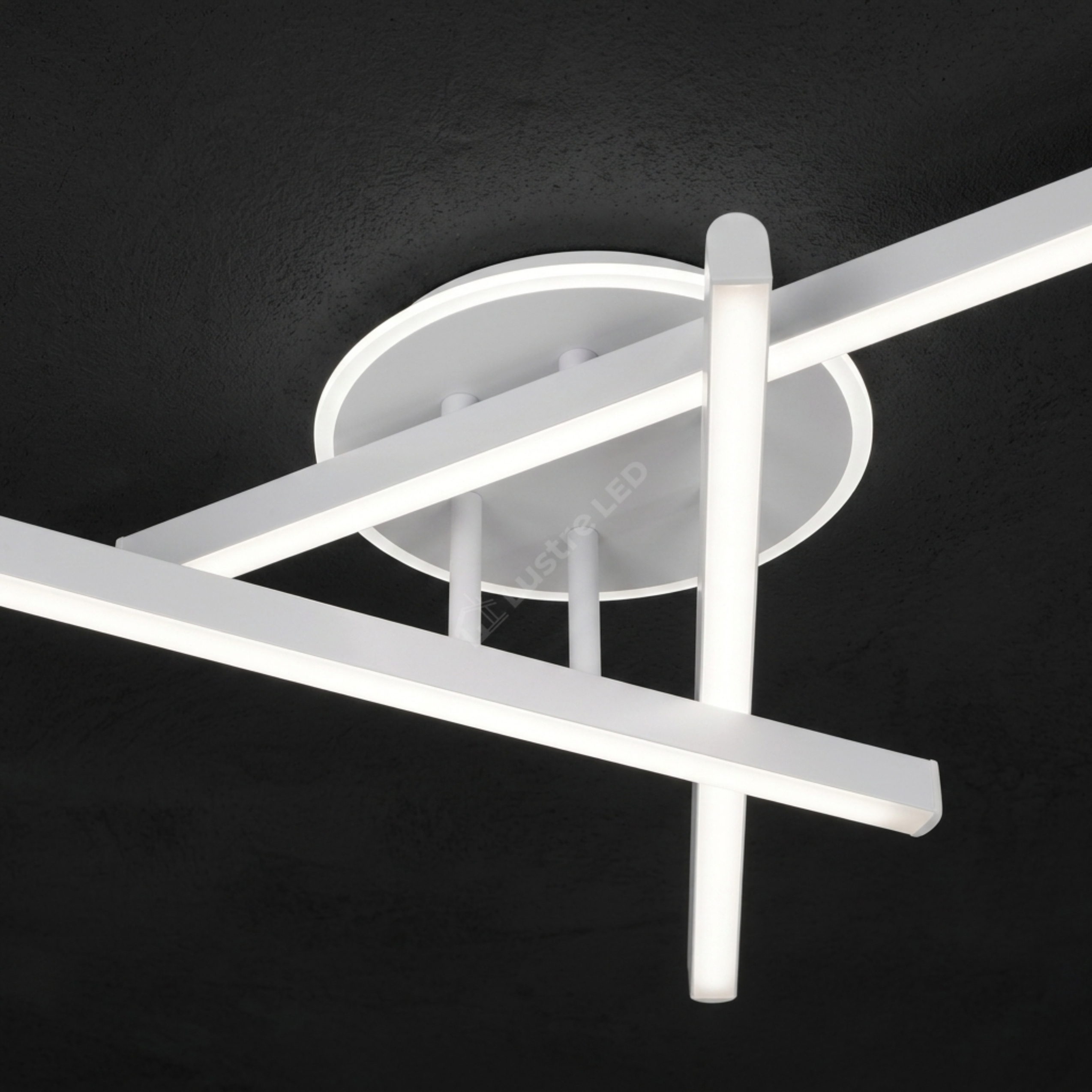 Lustra Aplicata SEGNO White 60CM Echivalent 400W Telecomanda