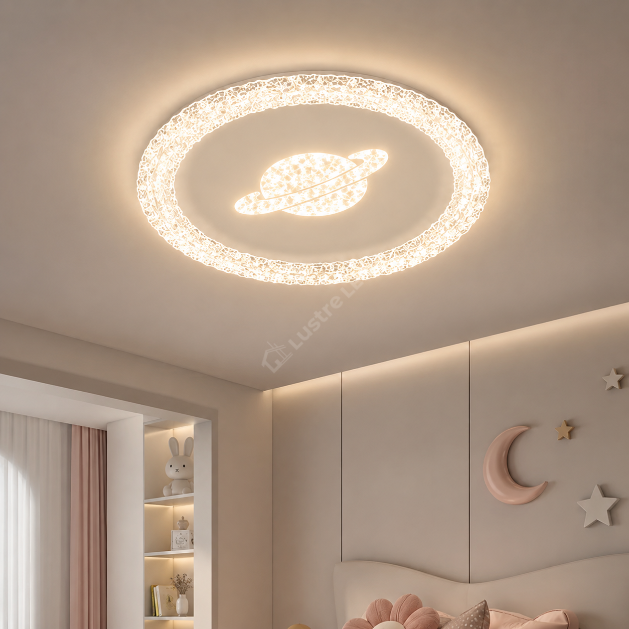 Lustra Aplicata VESPER White 30CM Echivalent 260W Telecomanda