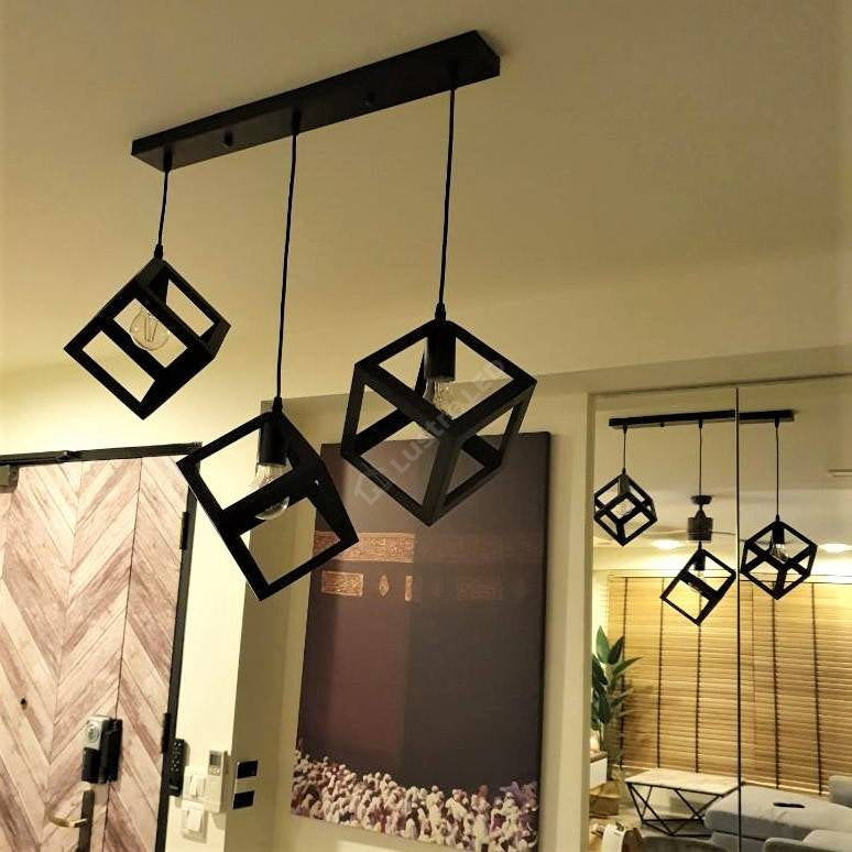 Lustra Fedra Cub Vintage Suport Liniar Lighting Fixtures