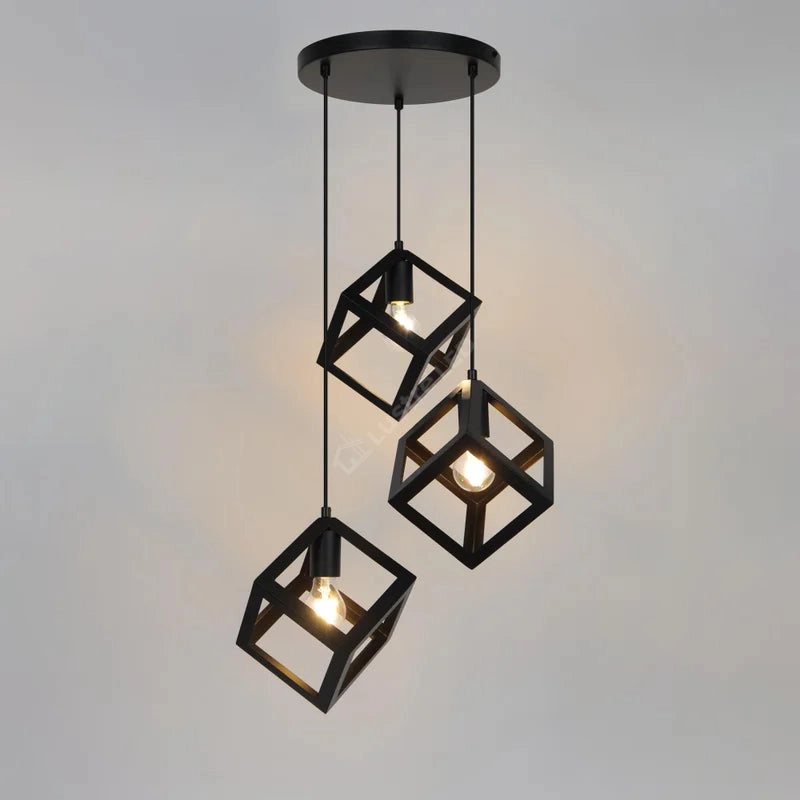 Lustra FEDRA CUB Vintage Suport Rotund