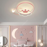 Lustra LED 110W Pink Majesty Telecomanda Echivalent 300W KIDS Lighting Fixtures