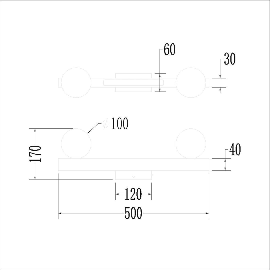 Lustra LED + 2xG9 Magnetica Black Premium
