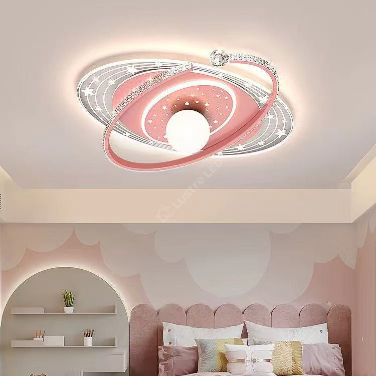 Lustra Led 76W Pinky Way Echivalent 300W Telecomanda Lighting Fixtures