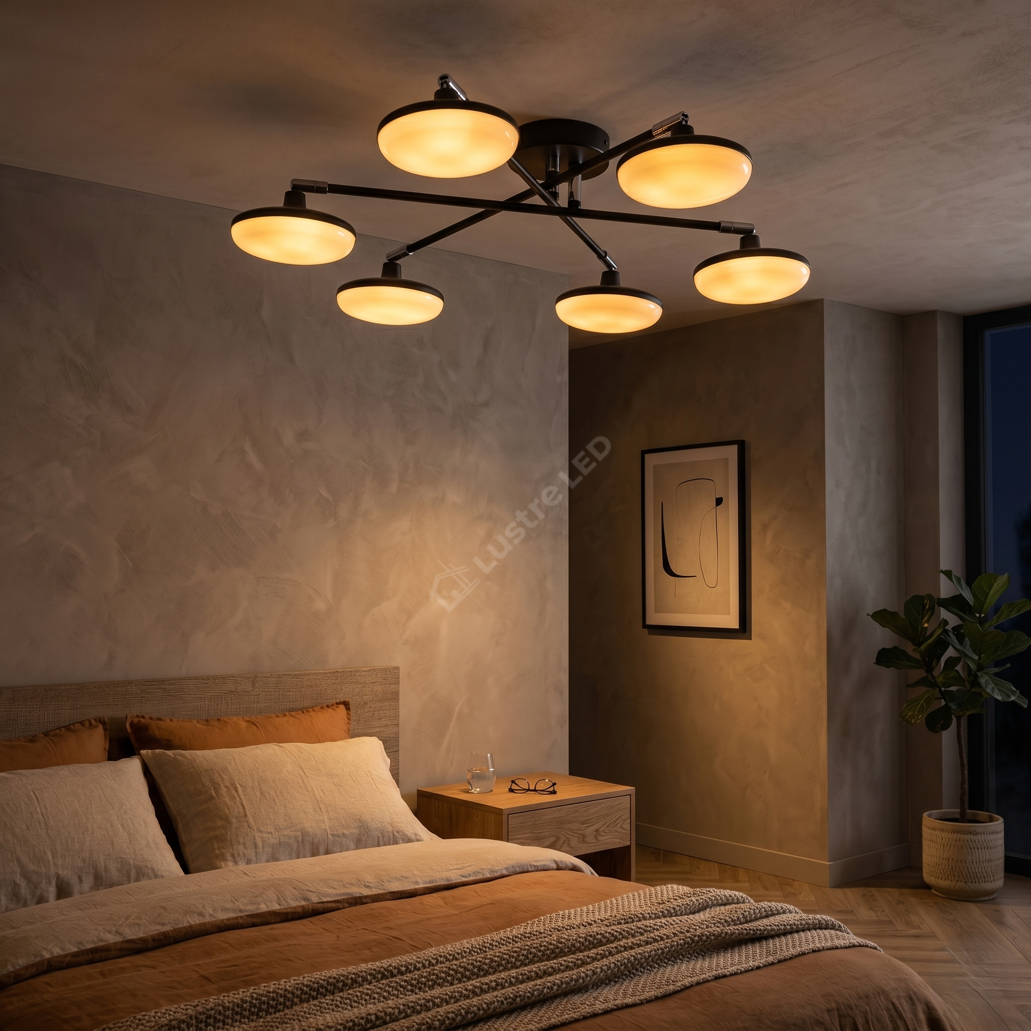Lustra LED Aplicata Premium TINDRA Echivalent 300W