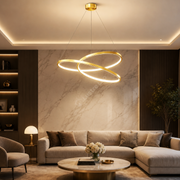 Lustra LED Aurie Suspendata Lumea Echivalent 600W Telecomanda