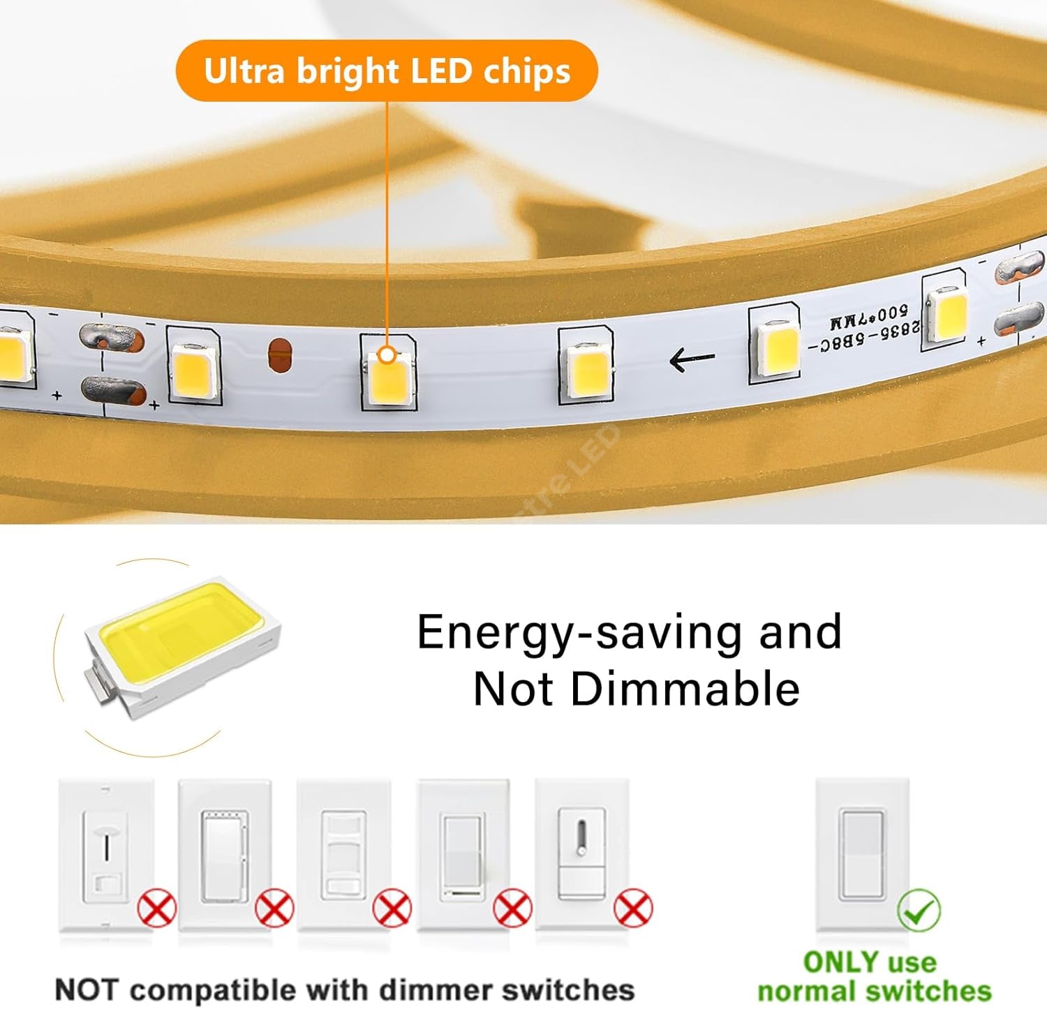 Lustra LED Circle 4+4 Gigant Gold Echivalent 800W Telecomanda