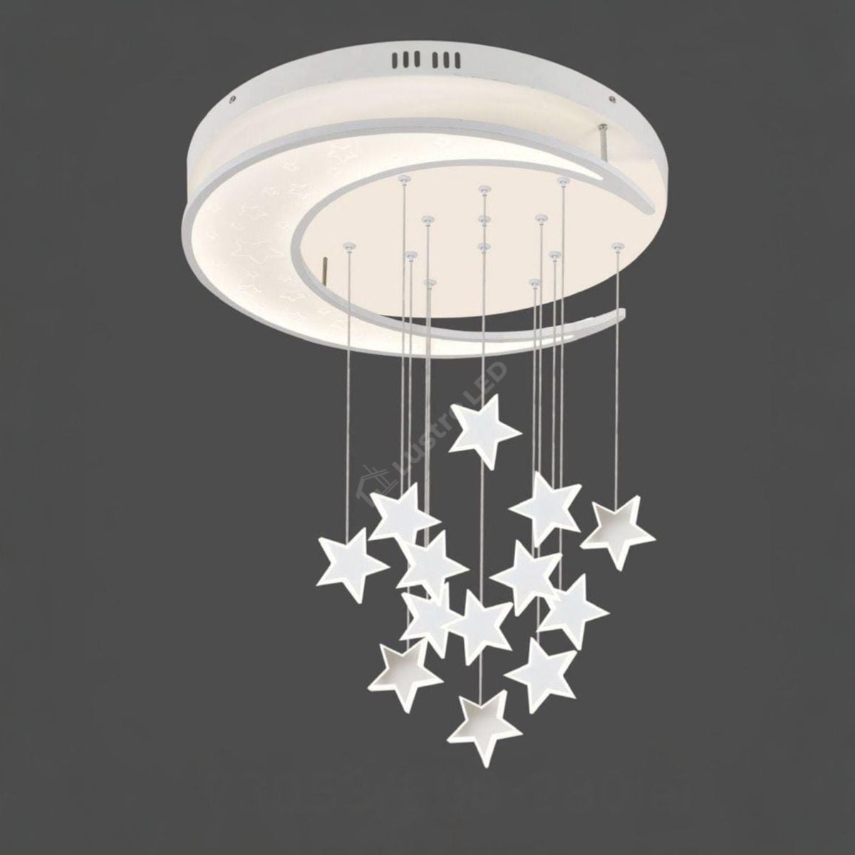 Lustra LED Dream Sky White Echivalent 300W Telecomanda Lighting Fixtures