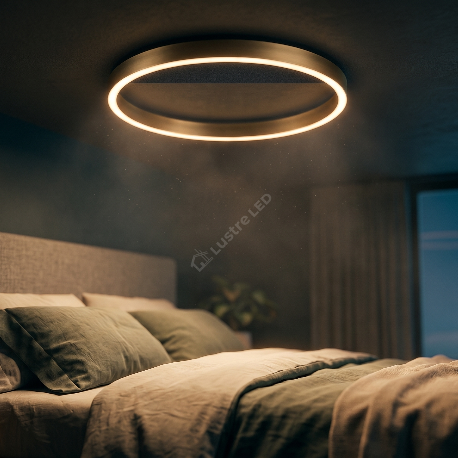 Lustra LED Gold ORIBEL Echivalent 200W