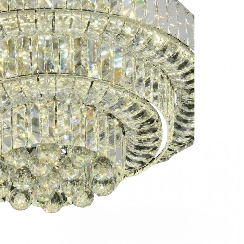 Lustra LED Maxi Klyra CRISTAL Echivalent 600W Telecomanda