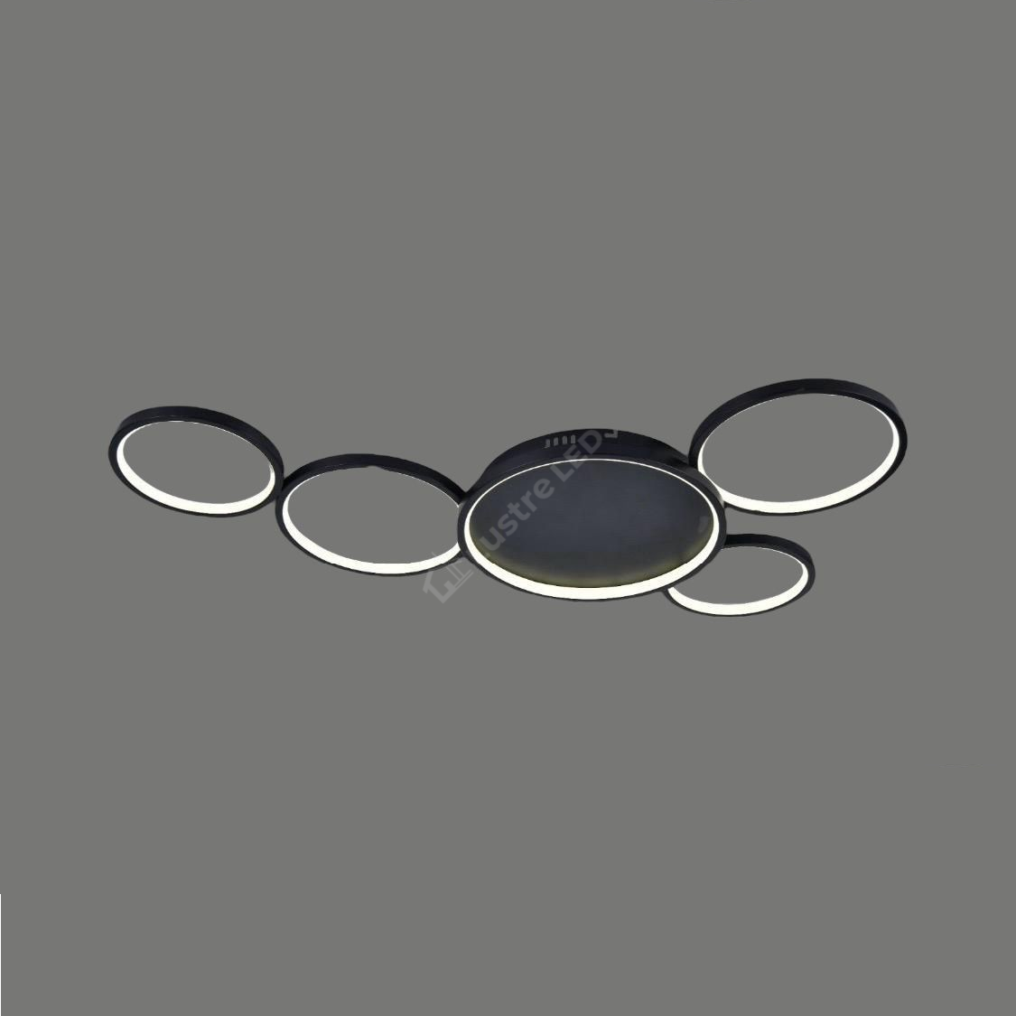 Lustra LED Minara Black Echivalent 600W Telecomanda NEAGRA / MINIMALIST DESIGN / 94CM Lighting Fixtures