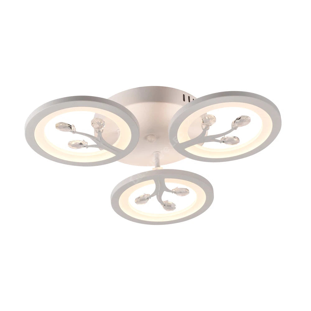 Lustra LED Mini LEAVES Echivalent 300W Telecomanda