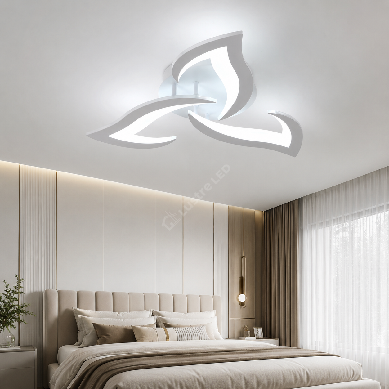 Lustra LED Mini Narcisse Echivalent 250W Telecomanda