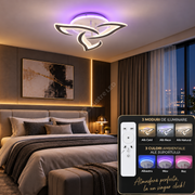 Lustra LED Mini Narcisse RGB Echivalent 300W Telecomanda