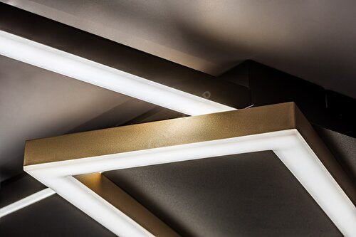 Lustra LED NORA Angles 3 Lumini PREMIUM Telecomanda