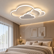 Lustra LED NORISOR Alb Echivalent 400W Telecomanda