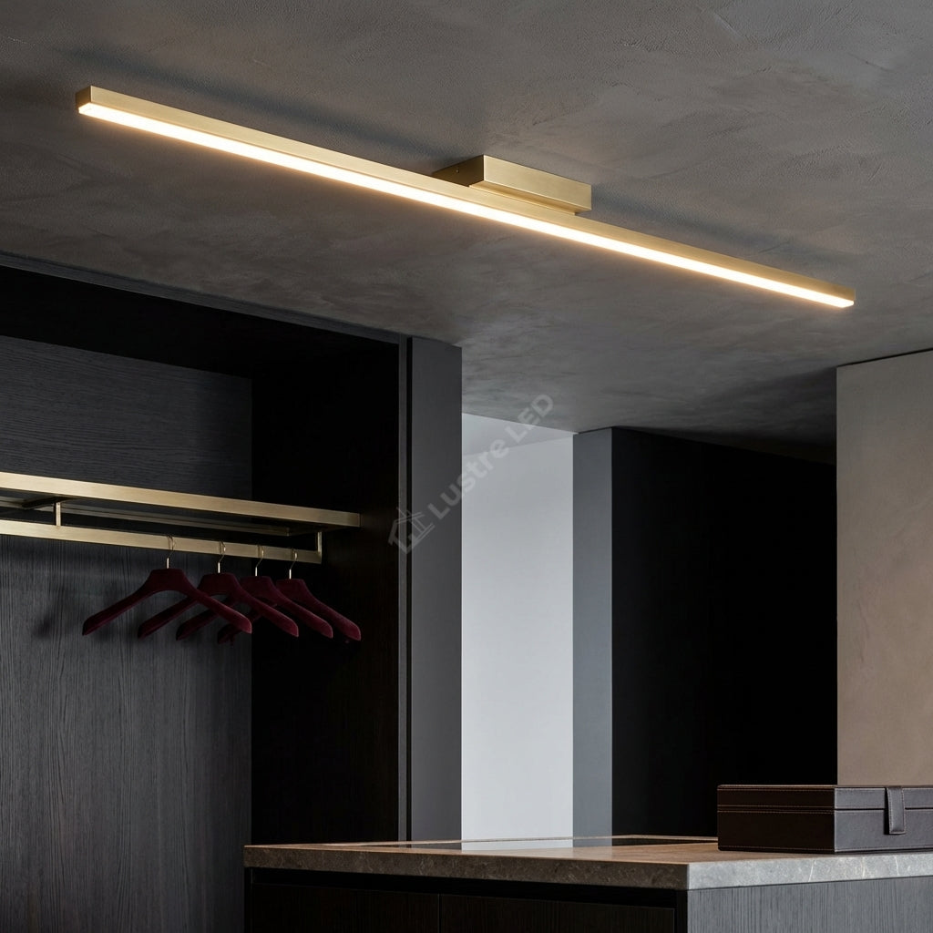 Lustra LED OSLO Gold 100CM Echivalent 200W