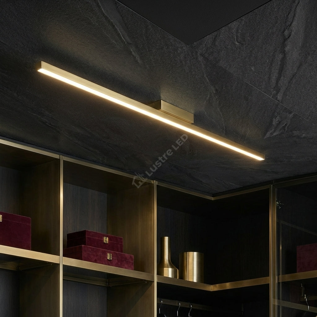 Lustra LED OSLO Gold 60CM Echivalent 100W