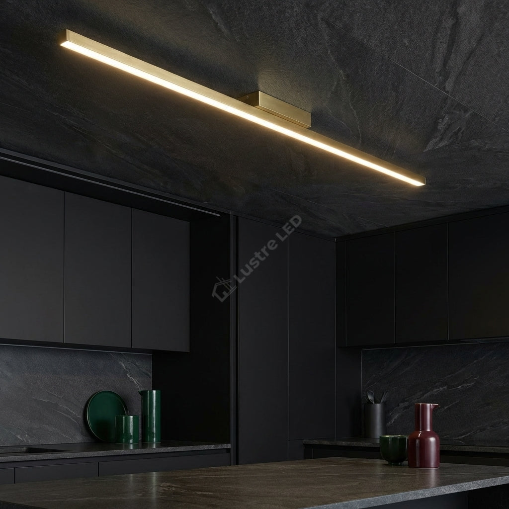 Lustra LED OSLO Gold 60CM Echivalent 100W