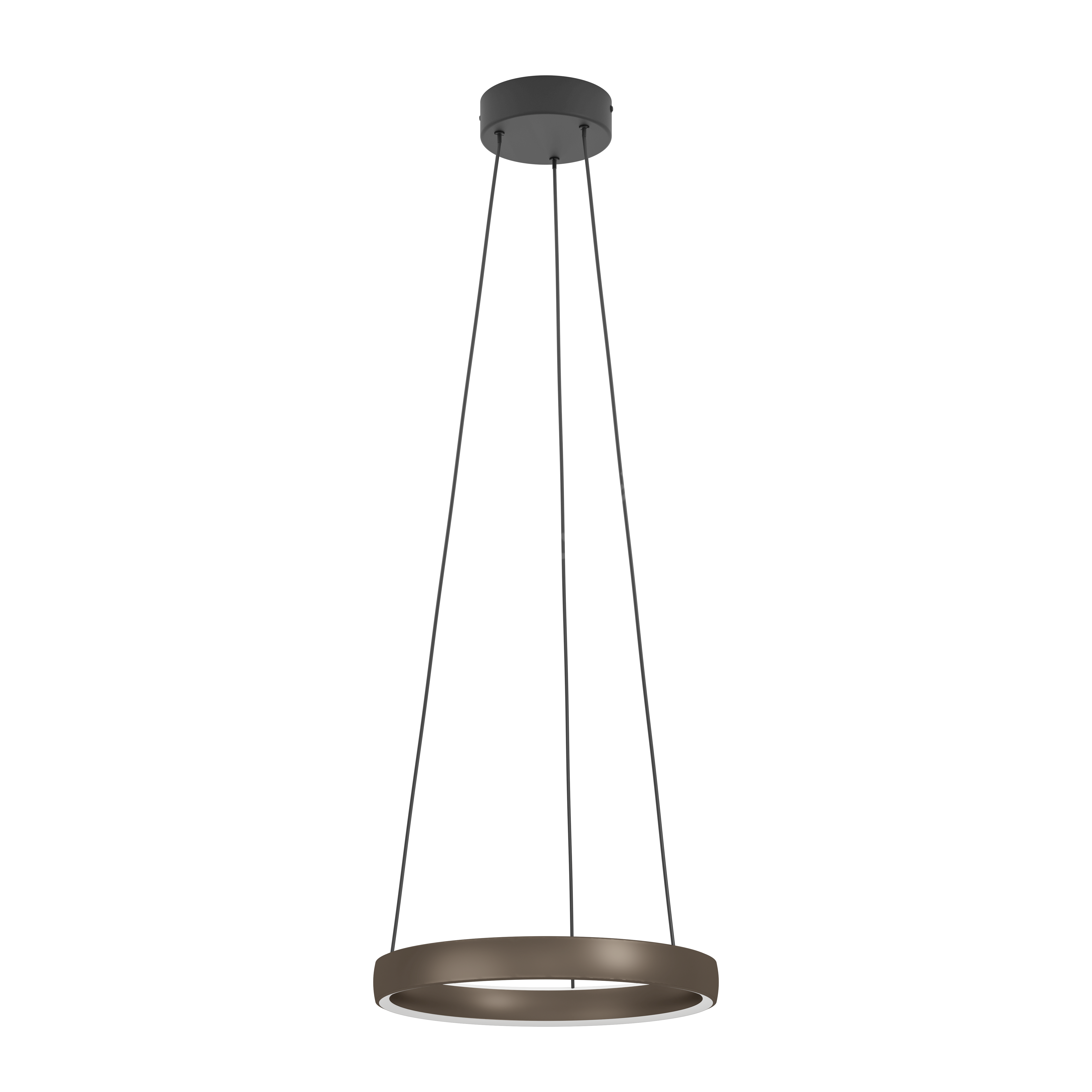Lustra LED Premium cu Senzor Mini Trabuco Black & Brown Echivalent 500W