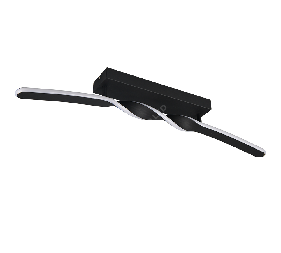 Lustra LED Premium Ginko Black Echivalent 200W | 3000K