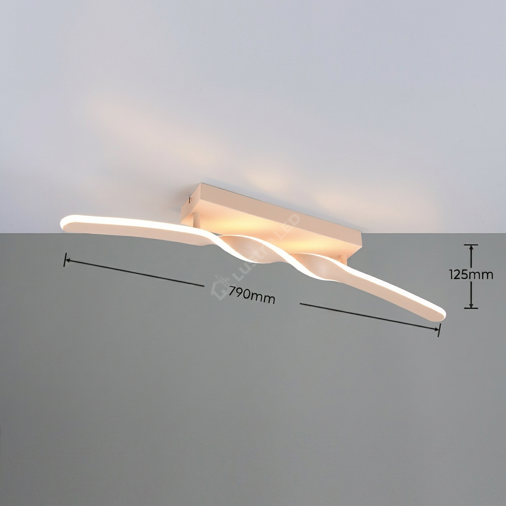Lustra LED Premium Ginko Cream Echivalent 200W | 3000K