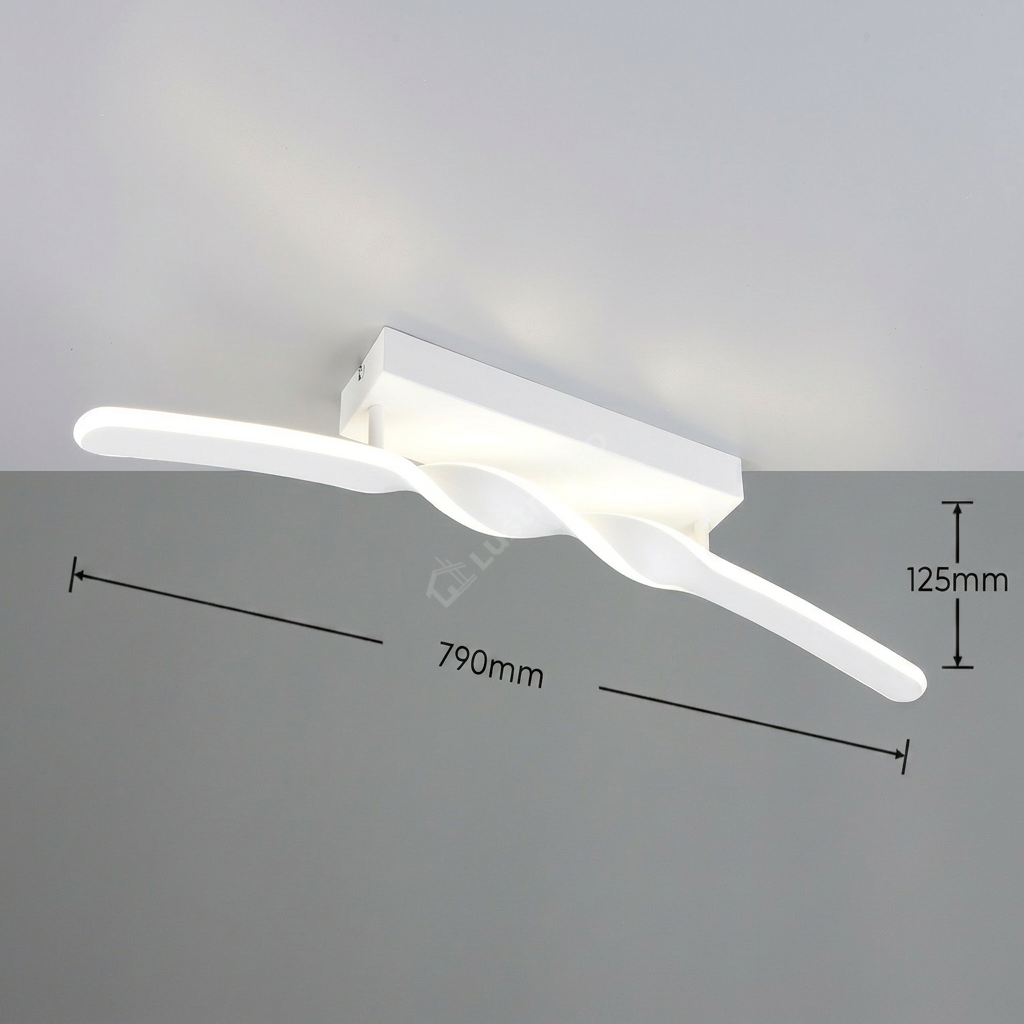 Lustra LED Premium Ginko White Echivalent 200W | 4000K