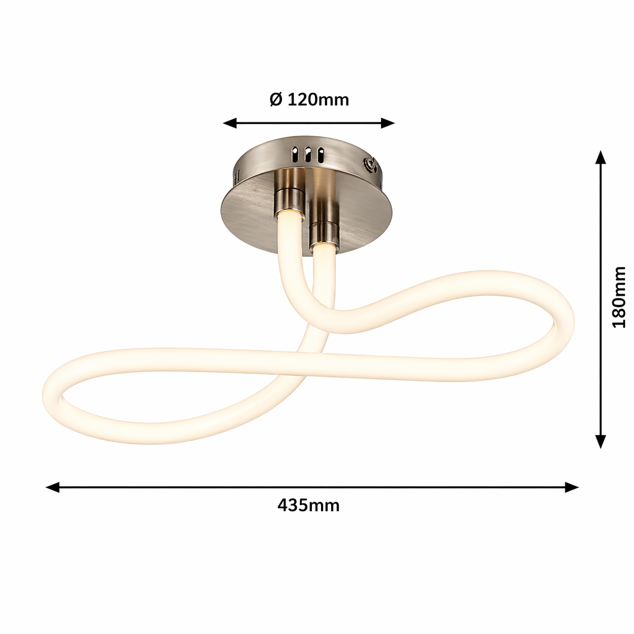 Lustra LED Premium Silver FYNIX Echivalent 200W