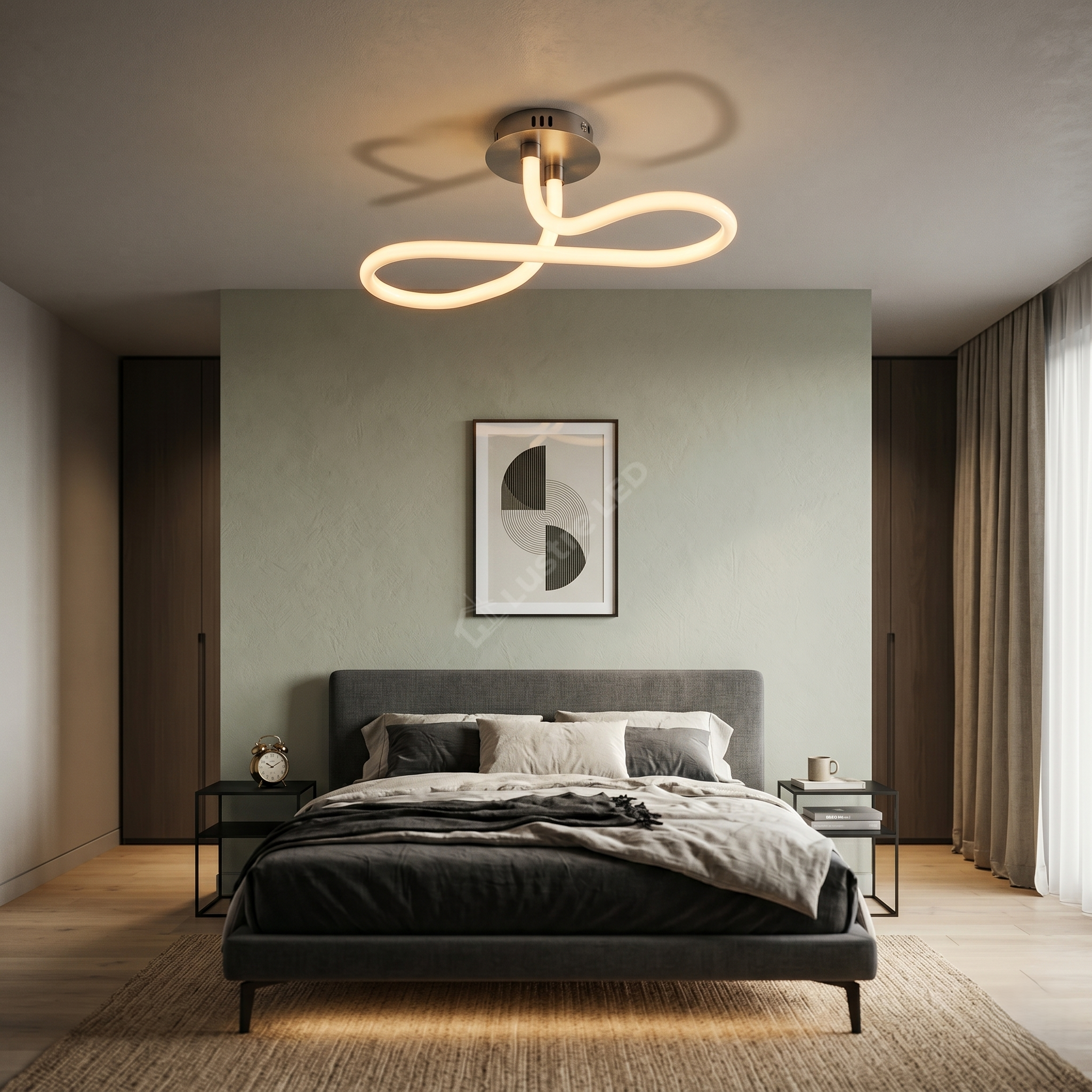 Lustra LED Premium Silver FYNIX Echivalent 200W