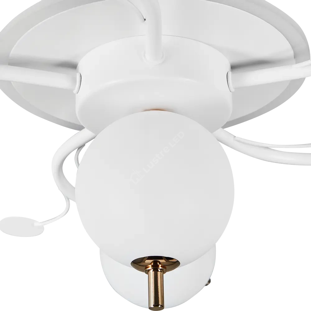 Lustra LED PROP 5+1 WHITE Echivalent 500W Telecomanda