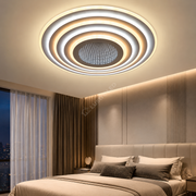 Lustra LED ROUND 3D Echivalent 800W Telecomanda