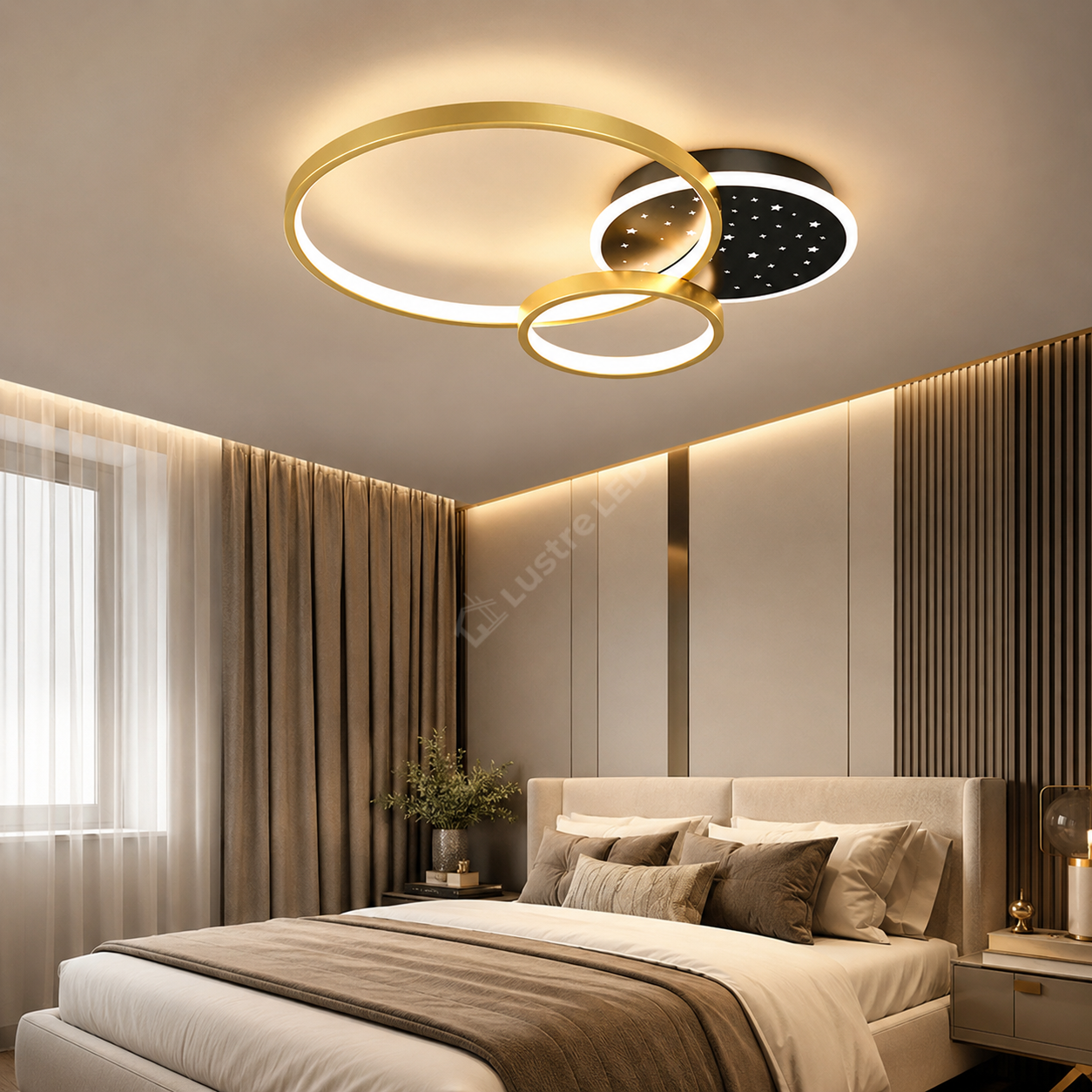 Lustra LED ROUND STELUTE Echivalent 500W Telecomanda C56
