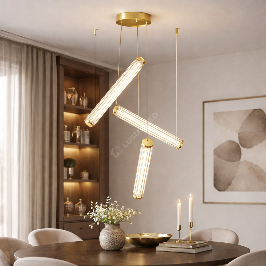 Lustra LED Smart Telecomanda Lucente Dimos by ZumaLine