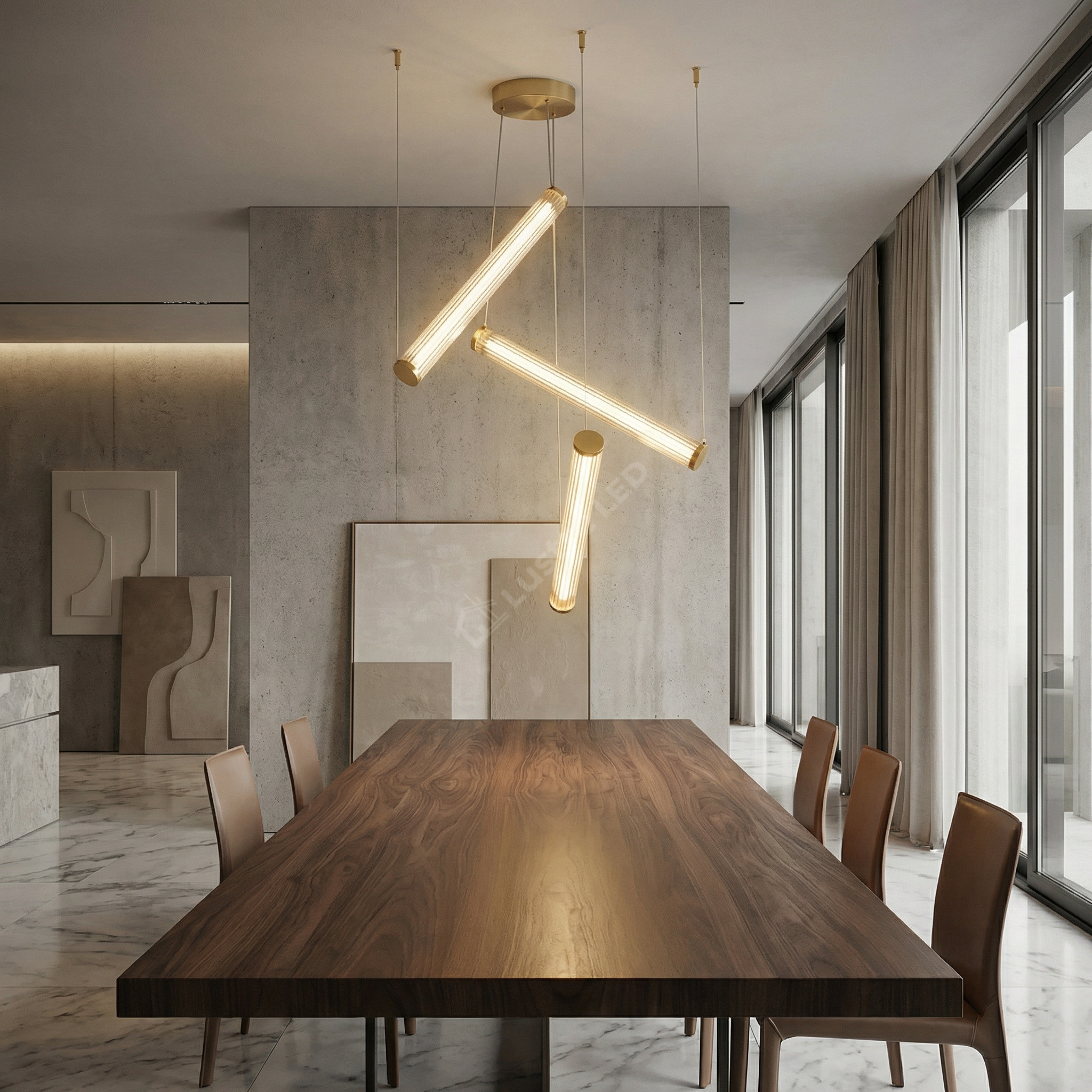 Lustra LED Smart Telecomanda Lucente Dimos by ZumaLine
