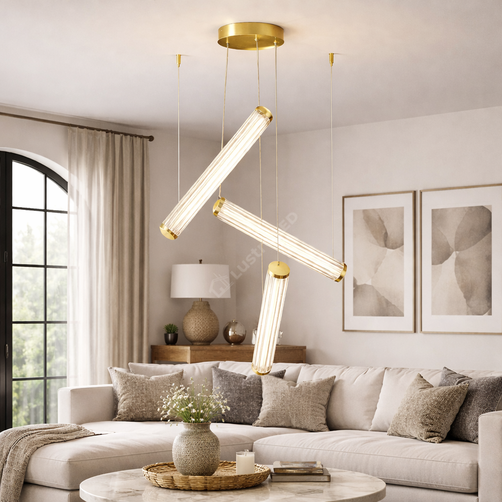 Lustra LED Smart Telecomanda Lucente Dimos by ZumaLine