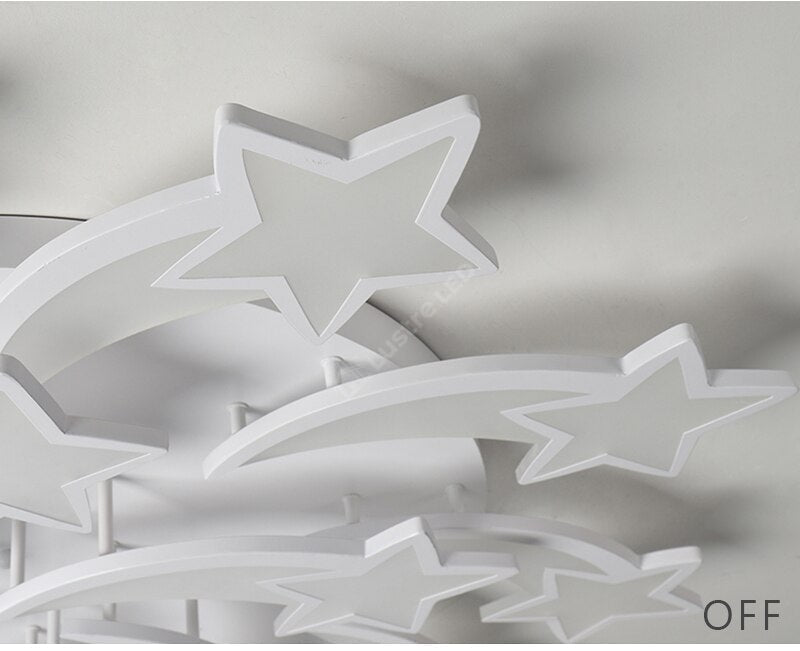 Lustra Led 240W Star Maxi Design Telecomanda Lighting Fixtures