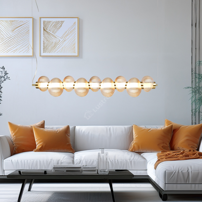 Lustra LED Suspendata Bolla Gold Premium Echivalent 350W