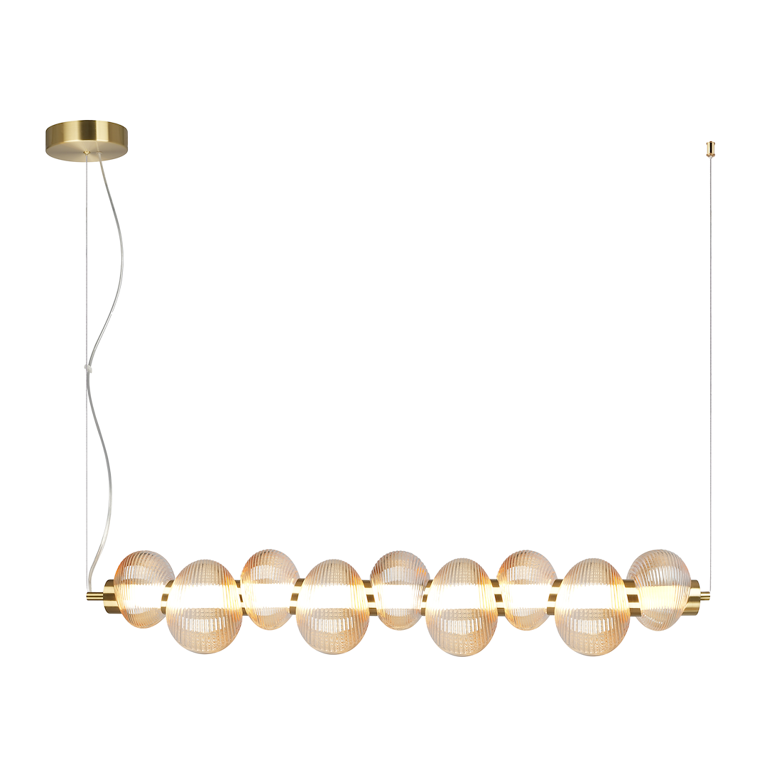 Lustra LED Suspendata Bolla Gold Premium Echivalent 350W
