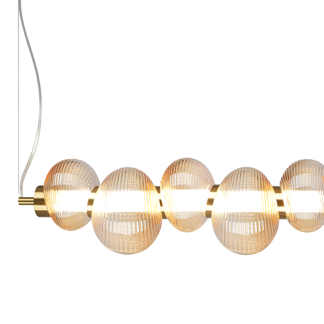 Lustra LED Suspendata Bolla Gold Premium Echivalent 350W